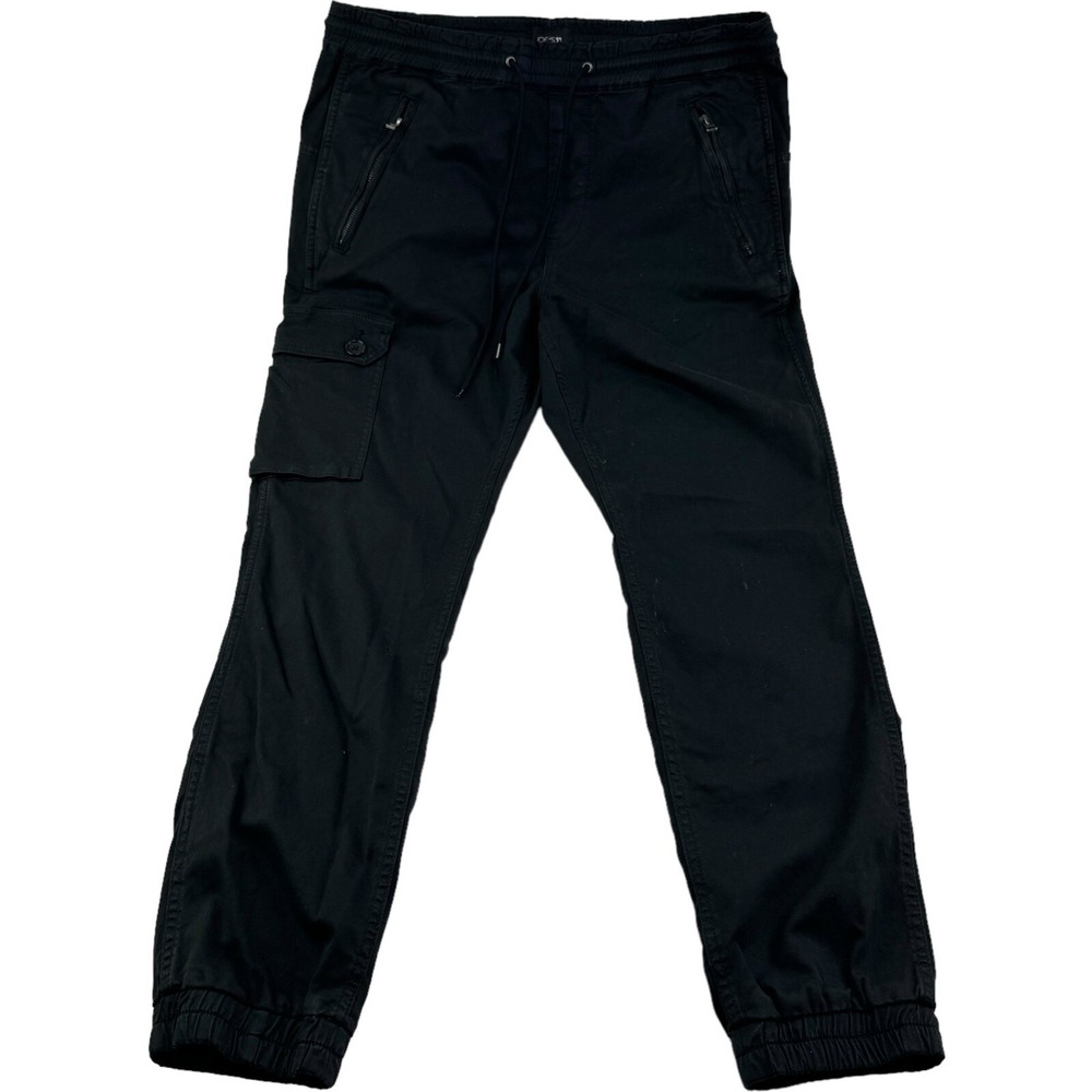 Joe's Jeans Blue Cotton Lyocell Spandex Cargo Slim Tapered Jogger Pants Size L